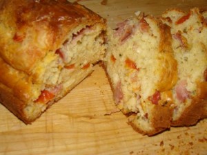 gateau jambon et emmental