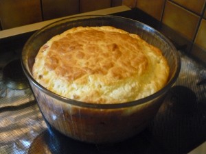 soufflé au fromage